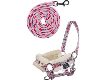 Kantar i uwiąz dla Hobby Horse HKM, flower