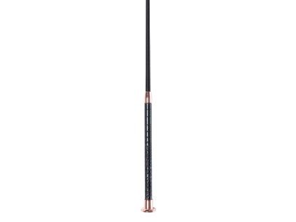 Bat ujeżdżeniowy Croco HKM, czarny (Długość 100 cm)