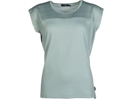 T-shirt Harbour Island HKM, damski, sage