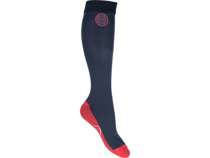 Skarpety jeździeckie Aruba HKM, para, deep blue