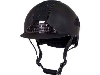 Kask jeździecki Ohio QHP, czarny