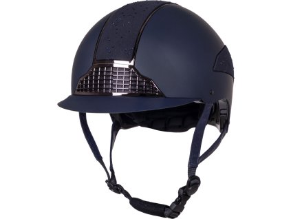 Kask jeździecki Ohio QHP, granatowy