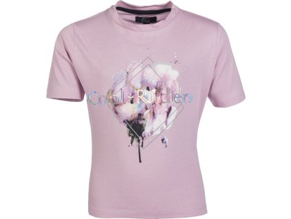 T-shirt Hailey HKM, dziecięcy, light lilac