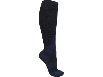 Chłodzące podkolanówki jeździeckie QHP, para, granatowe