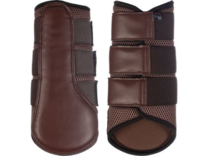 Ochraniacze na ścięgna Breath HKM, para, brandy