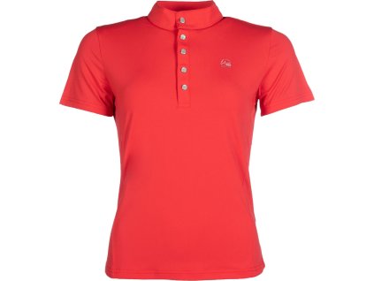 Funkcjonalna Koszulka Aruba HKM, krótki rękaw, damska, red