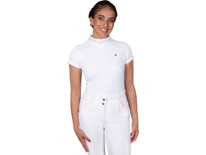 Koszulka konkursowa Djune QHP, damska, biała