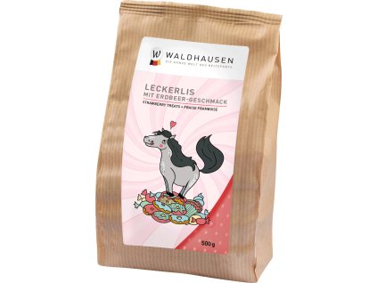 Przysmaki dla koni Hearts Waldhausen, 500 g, truskawkowe
