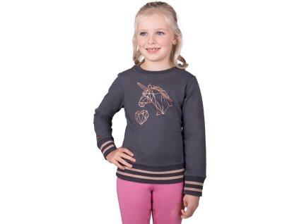 Bluza Didy QHP, dziecięca, szara