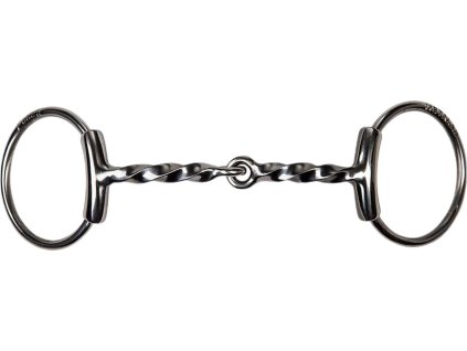 Wędzidło Skręcane typu Snaffle Metalab BF, Westernowe, 10 mm