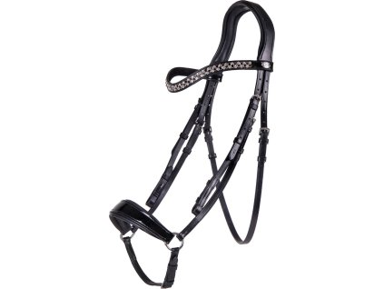 Ogłowie Phaedra QHP, czarne