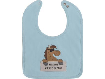 Śliniak dziecięcy QHP, baby blue