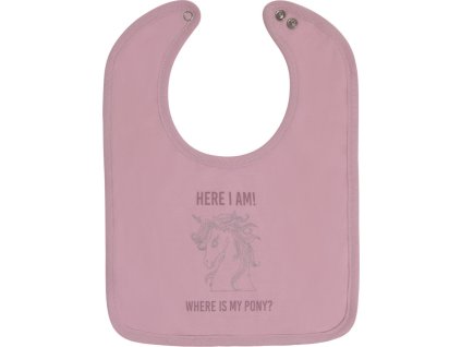 Śliniak dziecięcy QHP, desert rose