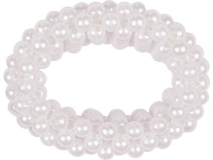 Gumka do włosów QHP, biała