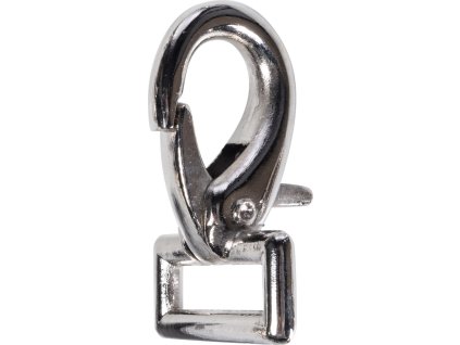 Karabińczyk zatrzaskowy HKM, silver