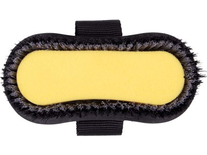 Szczotka z gąbką QHP, czarna