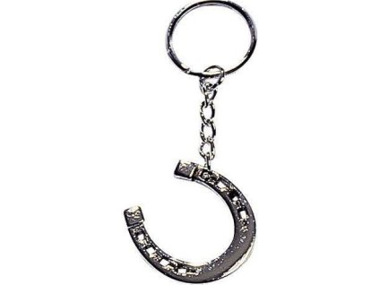 Brelok do kluczy Podkowa HKM, srebrny