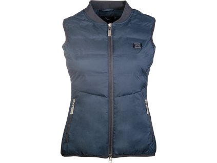 Kamizelka Comfort Temperature HKM, z wbudowanym grzaniem, damska, deep blue