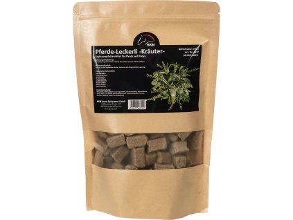 Przysmaki dla koni HKM, 750 g, Ziołowe