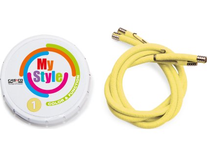 Paski MyStyle do CASCO, 2 pcs, yellow