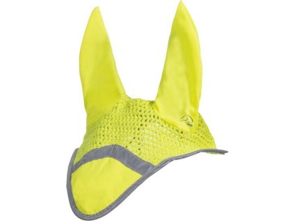 Nauszniki Reflective HKM, odblaskowe, neon yellow