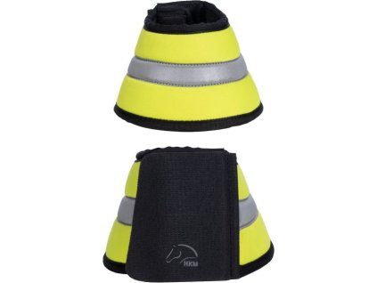 Kaloszki HKM, para, odblaskowe, neon yellow