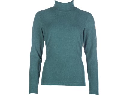 Sweter damski z golfem HKM Marrakesh, petrol