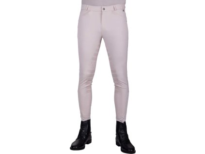 Bryczesy Fillip QHP, z lejem, męskie, beige