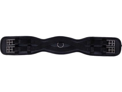 Popręg ujeżdżeniowy Basic Pro QHP, czarny (Długość 45 cm)