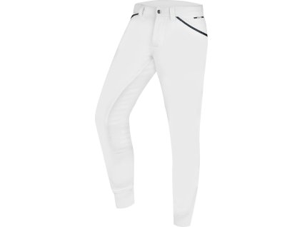 Bryczesy Marc ELT, męskie, białe