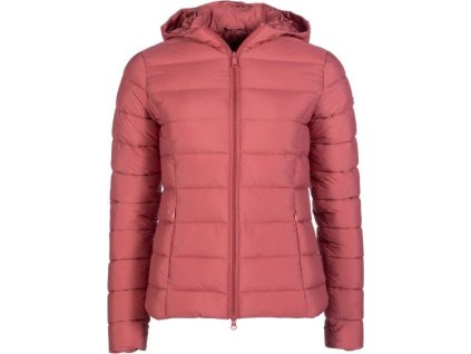 Pikowana kurtka Lena HKM, rusty red