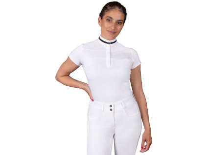 Koszulka konkursowa Kae QHP, damska, biała