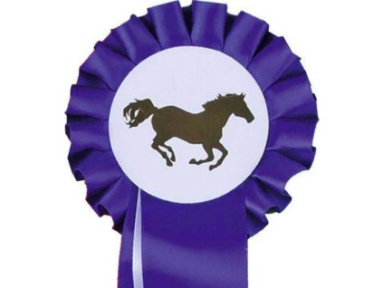 Rozeta HKM, niebiesko-biała