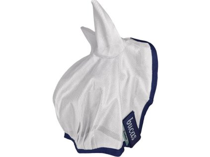 Maska przeciw owadom Freedom Bucas, z ochroną uszu, srebrny