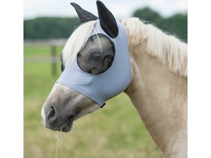 Maska przeciw owadom Twin Fit Flexi BUSSE, z ochroną uszu, szara