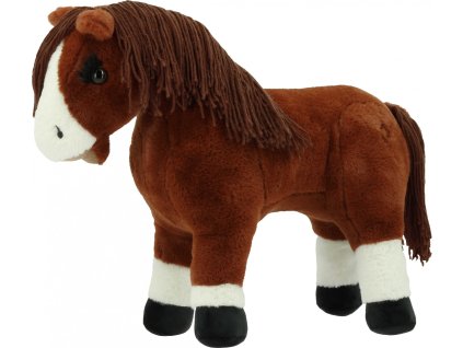 Pluszowy koń Jumpy Pony Academy Equithème, orange