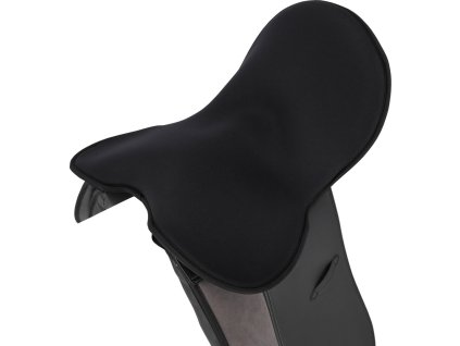 Pokrowiec na siodło, z pianką memory, czarny