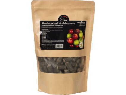 Przysmaki dla koni HKM, bez zboża, 750 g, jabłko