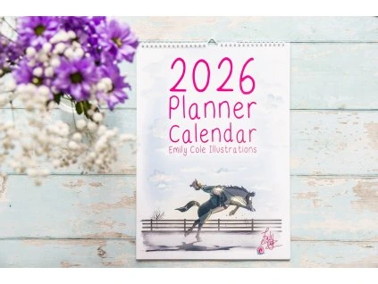 Kalendarz Planer 2026 Emily Cole, A3