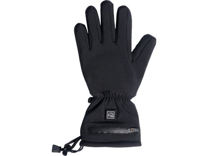 Rękawiczki Keep Warm Style HKM, ze zintegrowanym ogrzewaniem, czarne