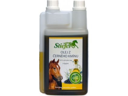 Olej z czarnuszki tłoczony na zimno STIEFEL, 250 ml/1 l