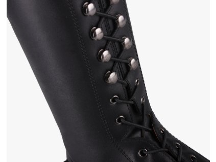 Sznurówki Hailey QHP, bardzo długie, para, czarne