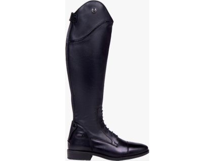 Oficerki jeździeckie Lyssa QHP, szersza łydka, damskie, czarne