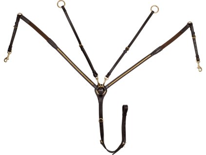 Napierśnik Gold Supreme, brązowy