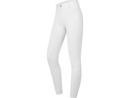 Bryczesy Essential ELT, z pełnym lejem, białe