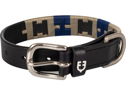 Obroża dla psa Polo H Equestro, czarna