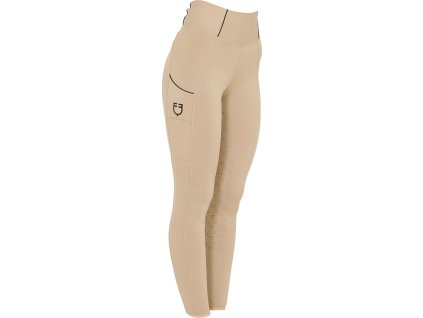 Legginsy jeździeckie Summer Equestro, z pełnym lejem, damskie, incense