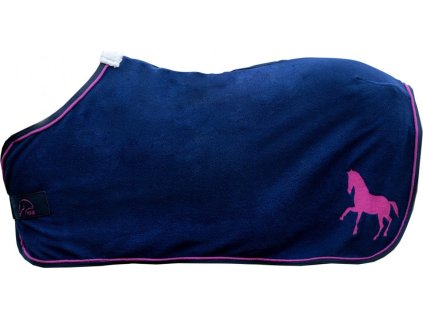 Osuszająca Derka Mini HKM, PONY, granatowa