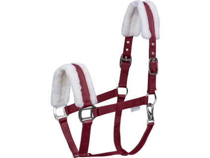Kantar z futerkiem jagnięcym First Waldhausen, bordeaux