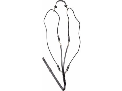 Skórzany czambon HKM, czarny